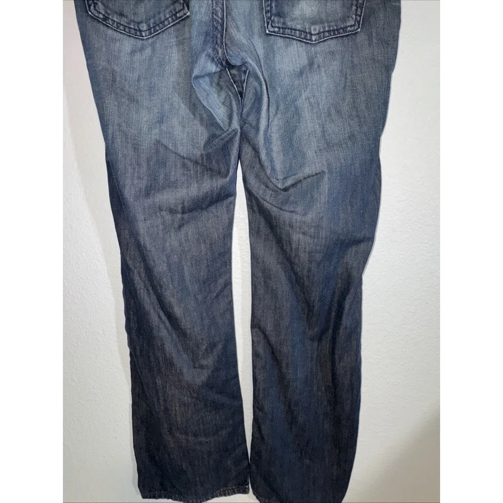 Vintage Lucky Brand Men's Blue Jeans 34X32 Dungarees Y2K